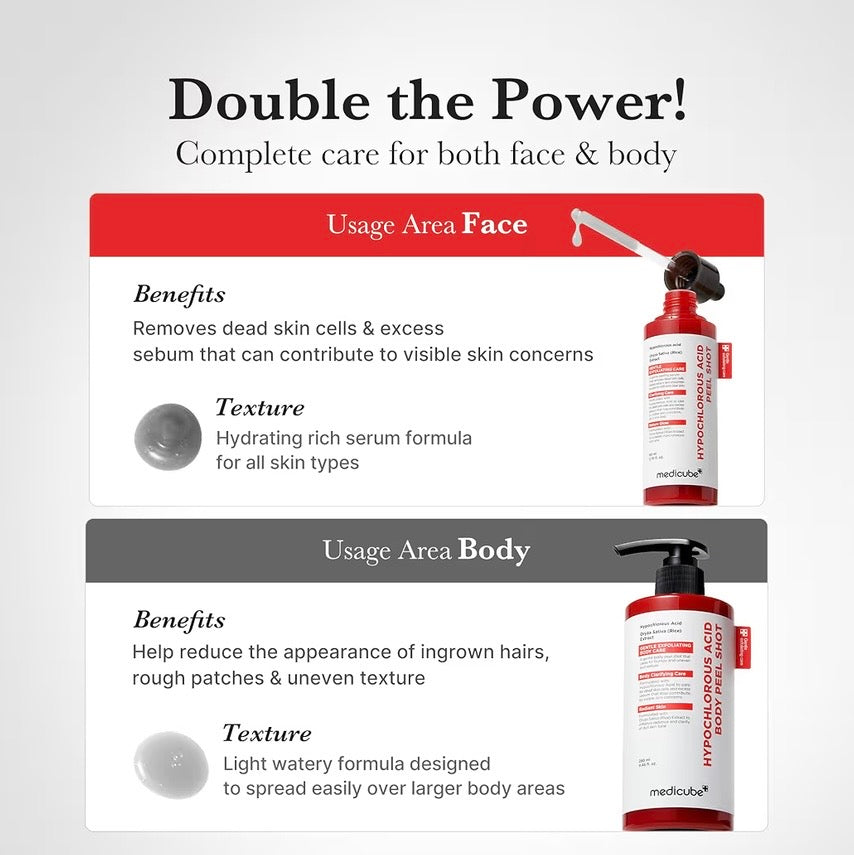 medicube Hypochlorous Acid Peel Shot 80ml