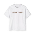 𝐒𝐓𝐘𝐋𝐄 𝐓𝐎 𝐅𝐈𝐓 Heavy Oversized Tee