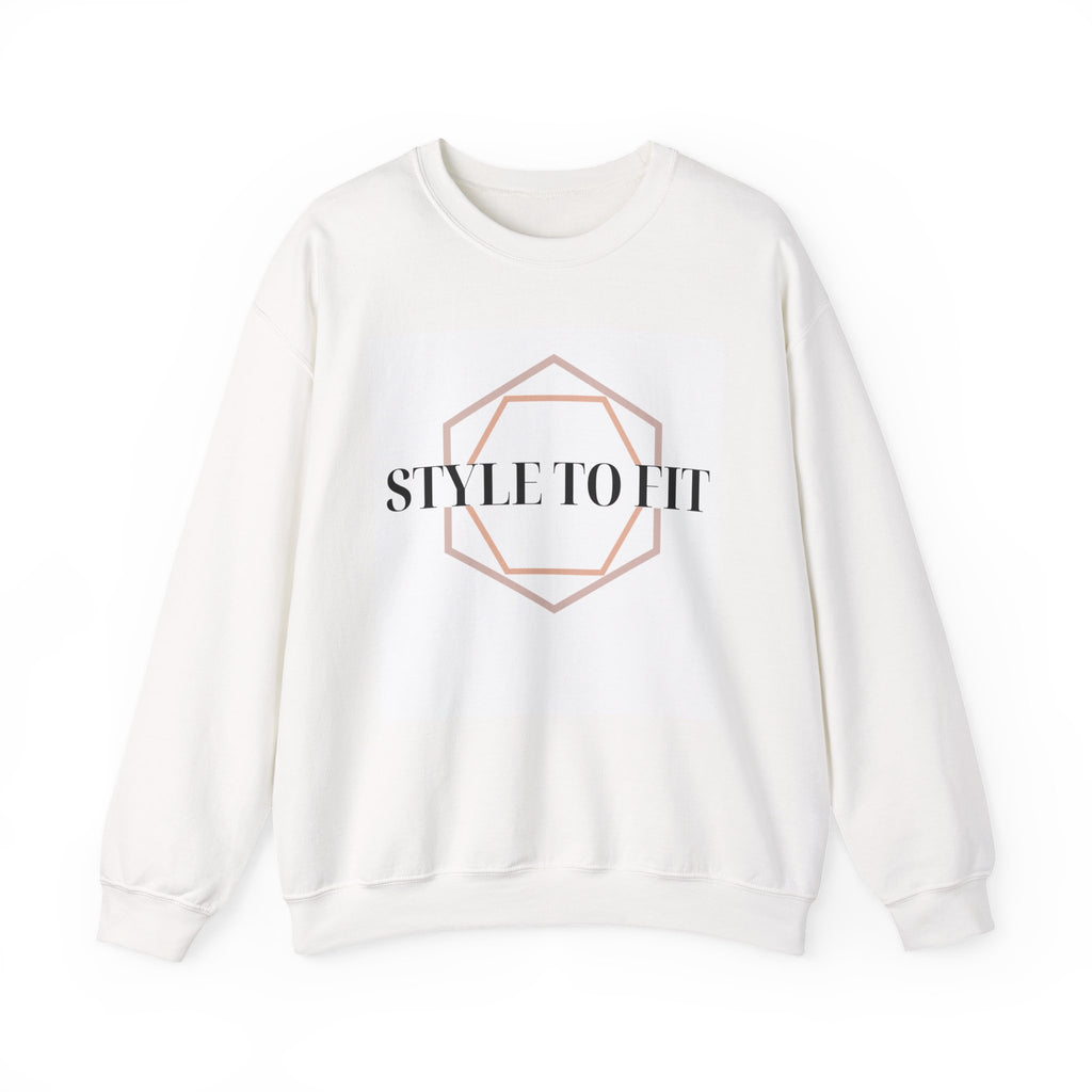 “𝐒𝐓𝐘𝐋𝐄 𝐓𝐎 𝐅𝐈𝐓” Logo Crewneck Sweatshirt