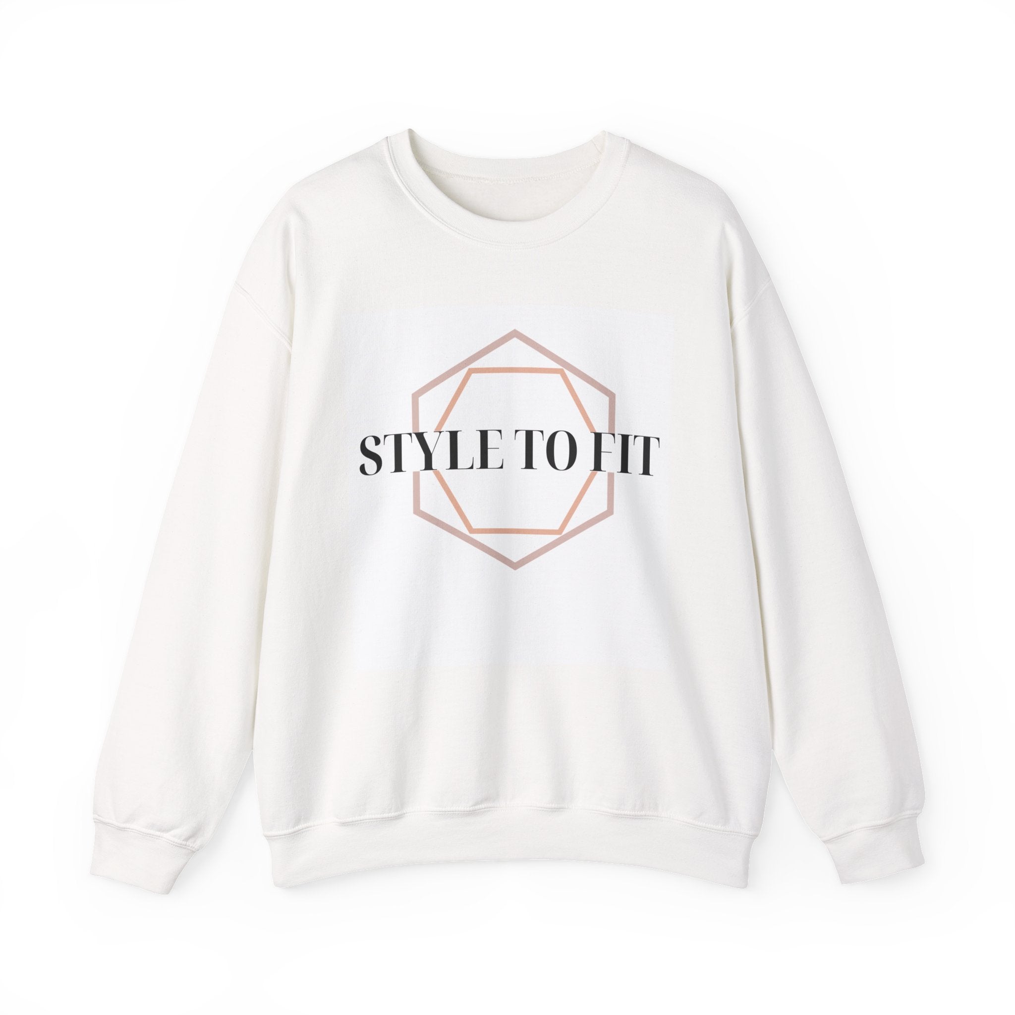“𝐒𝐓𝐘𝐋𝐄 𝐓𝐎 𝐅𝐈𝐓” Logo Crewneck Sweatshirt
