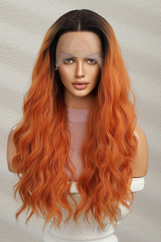 13*2" Lace Front Wigs Synthetic Long Wave 24" 150% Density - Style To Fit