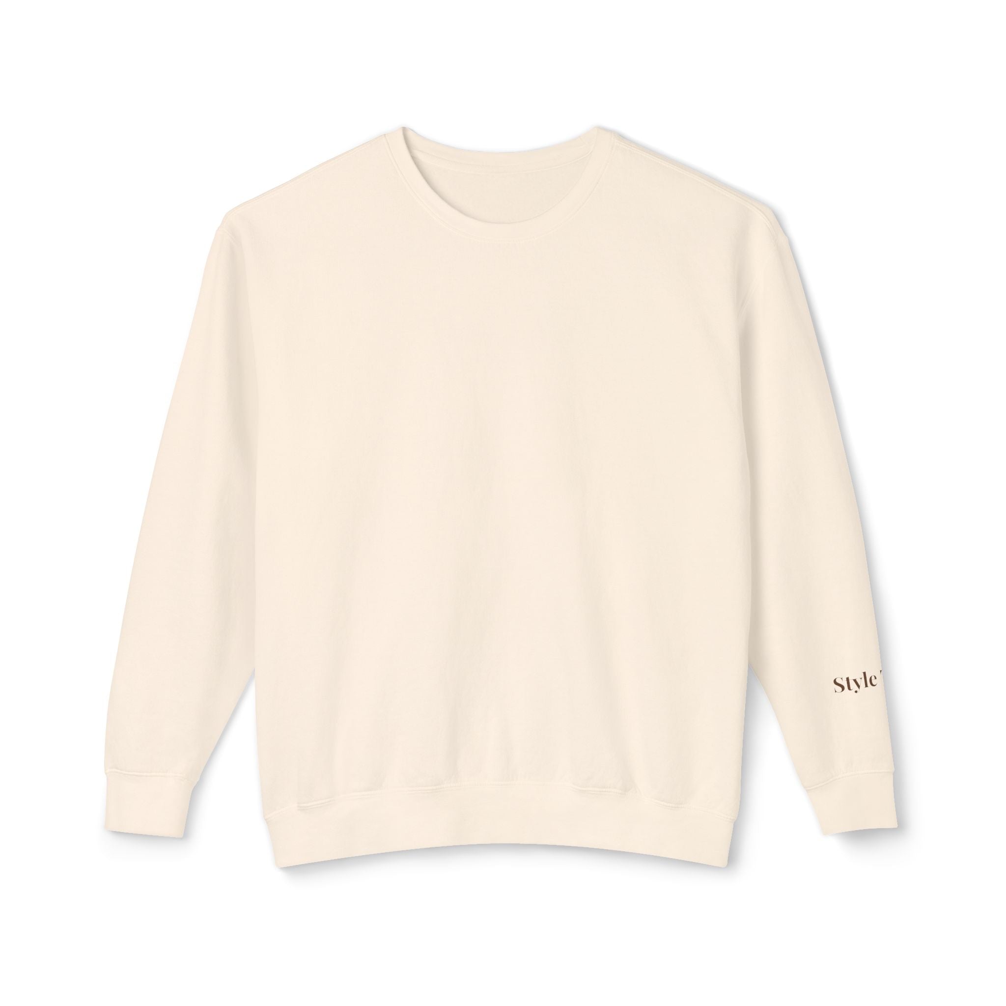 𝐒𝐓𝐘𝐋𝐄 𝐓𝐎 𝐅𝐈𝐓 Unisex Lightweight Crewneck Sweatshirt