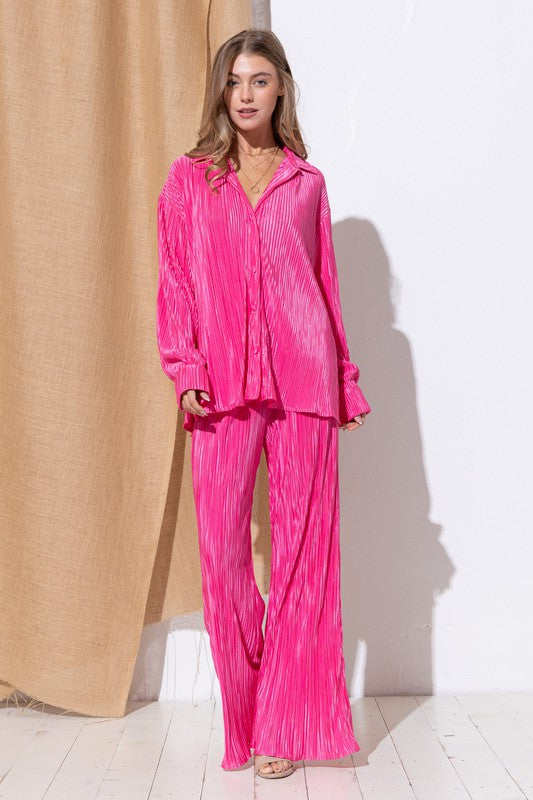 Accordion Pleated Set