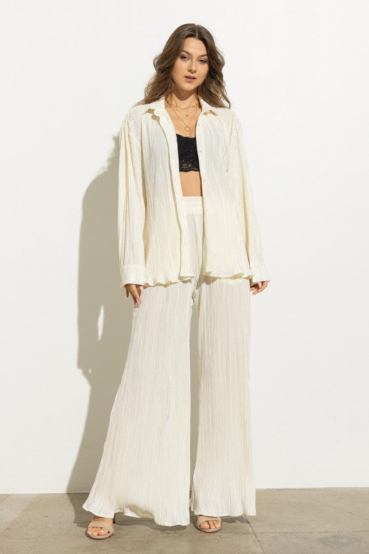 Accordion Pleated Set