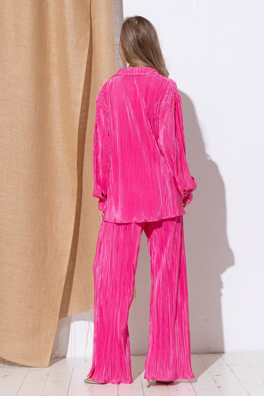 Accordion Pleated Set