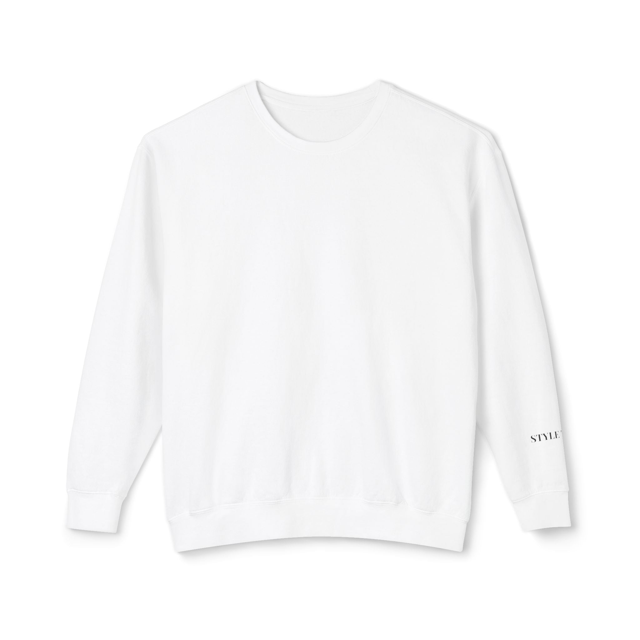 𝐒𝐓𝐘𝐋𝐄 𝐓𝐎 𝐅𝐈𝐓 Unisex Lightweight Crewneck Sweatshirt