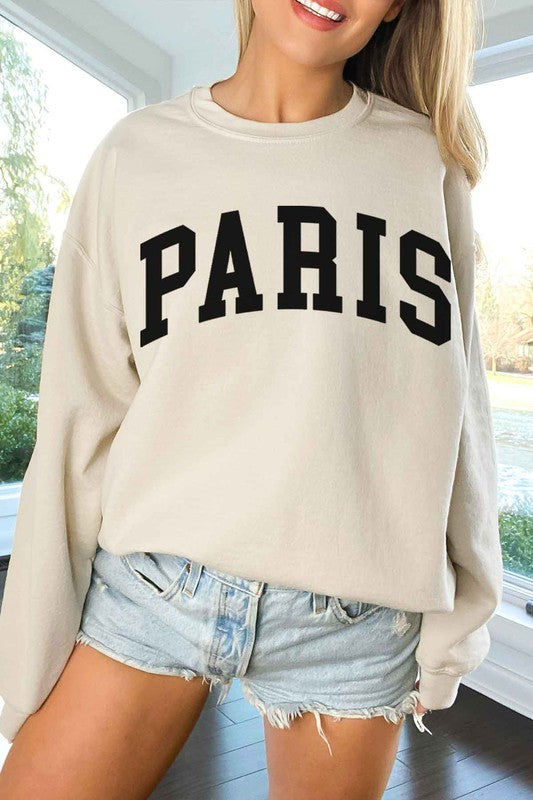 PARIS OVERSIZED SWEATSHIRT