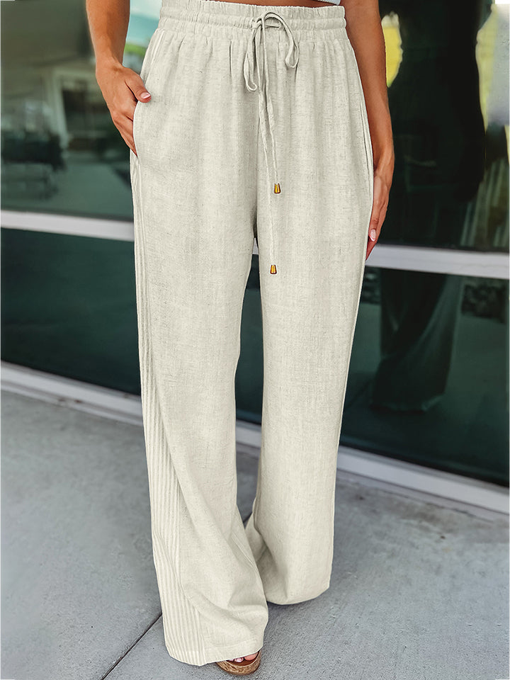 20% Hemp Wide Leg Pants