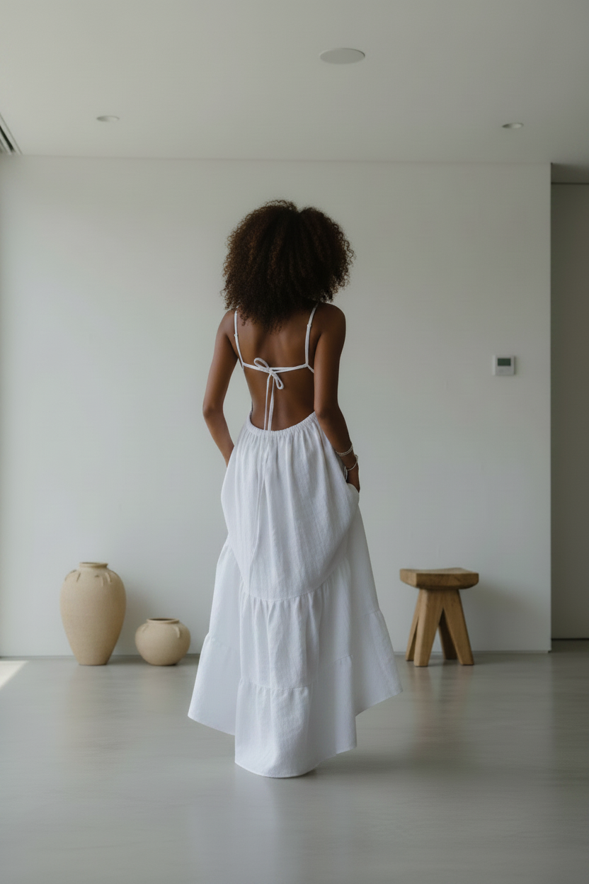 Tiered Maxi Cami Dress