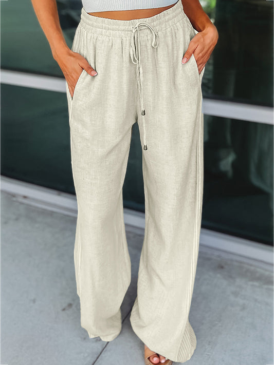 20% Hemp Wide Leg Pants