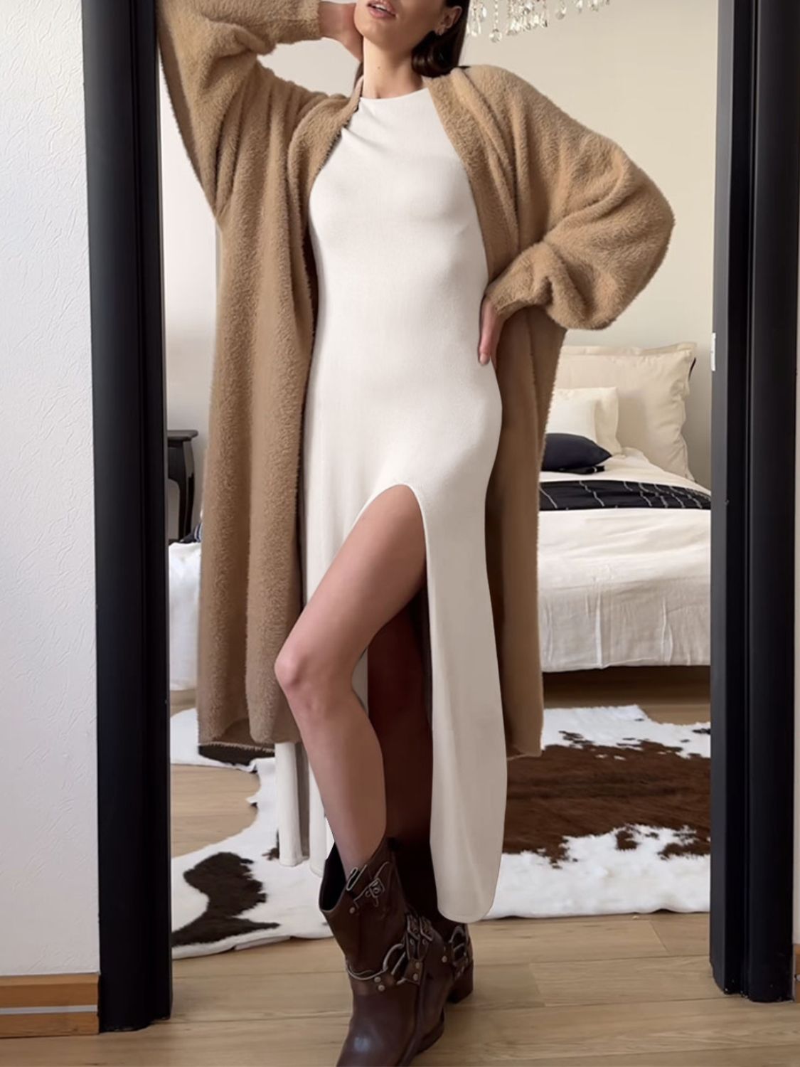 Cate Long Sleeve Dress