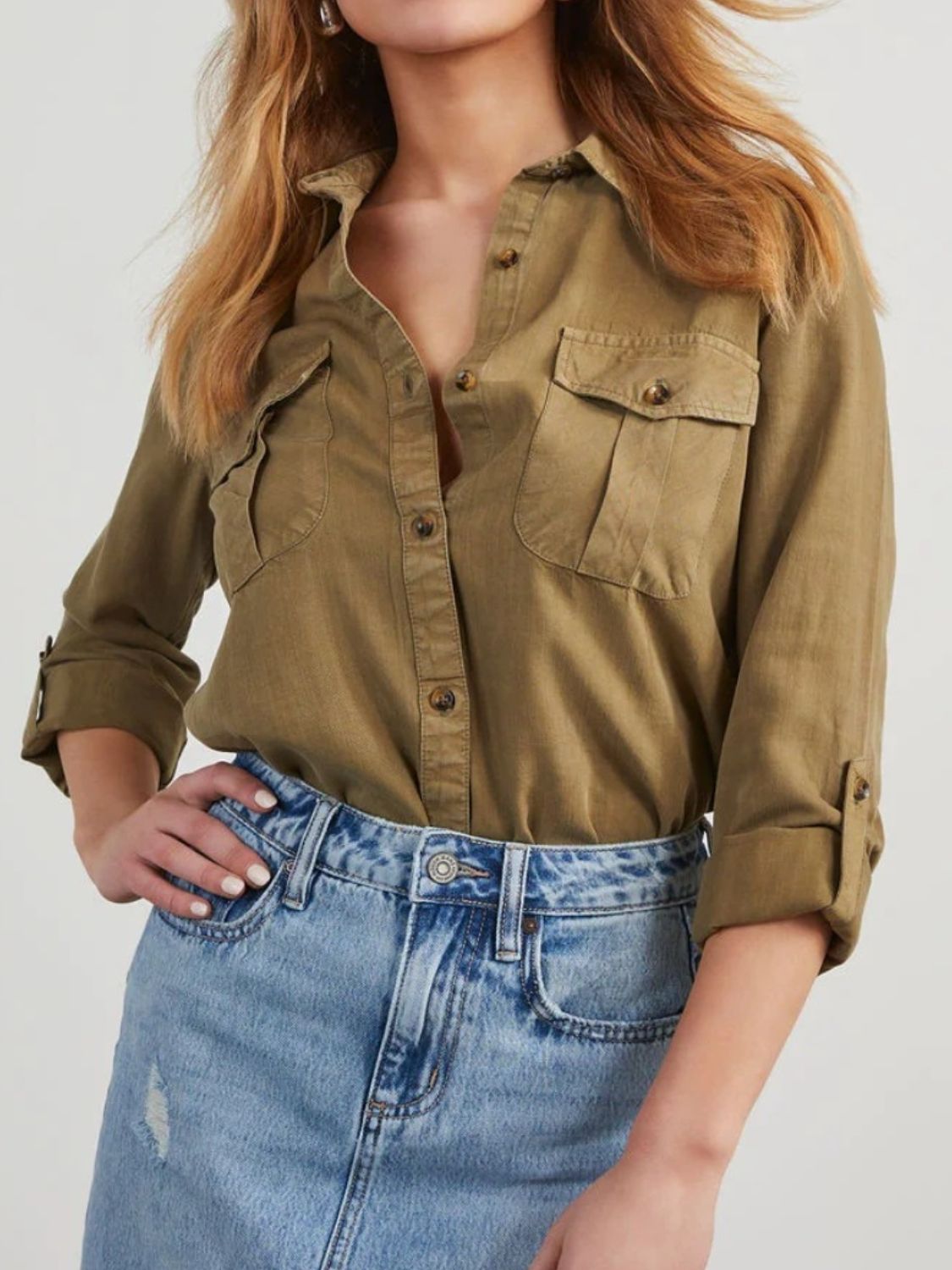 Maisy Denim Top