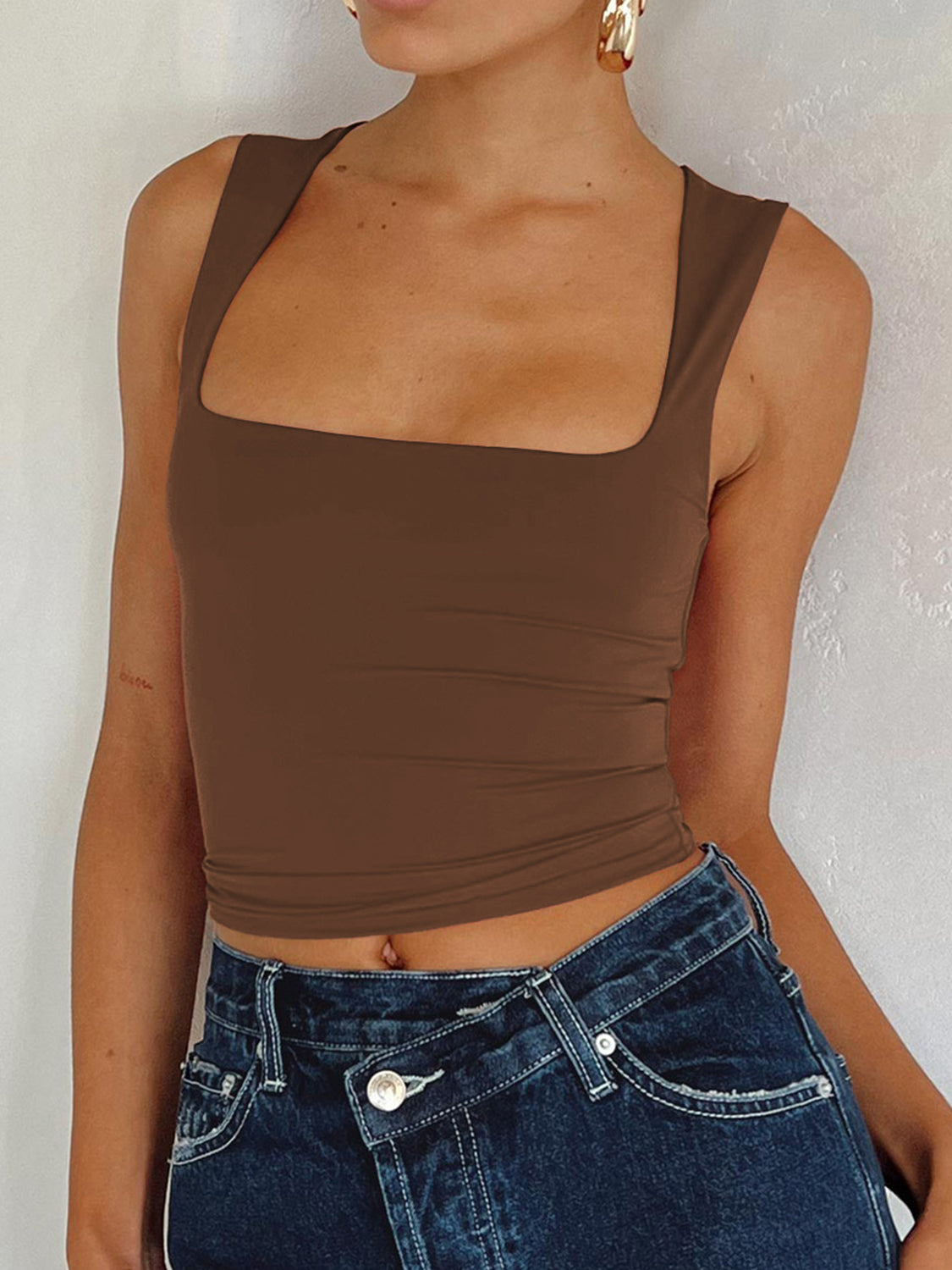 Lisa Square Neck Tank