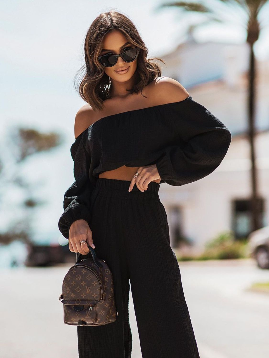 Off Shoulder Two Piece Set