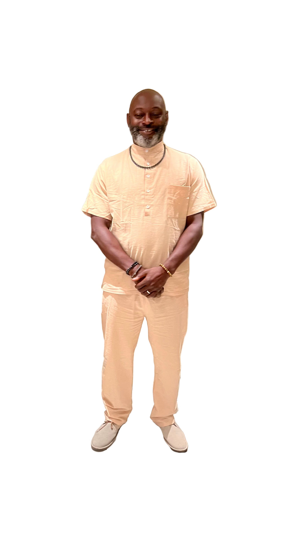 Drawstring Pants Set