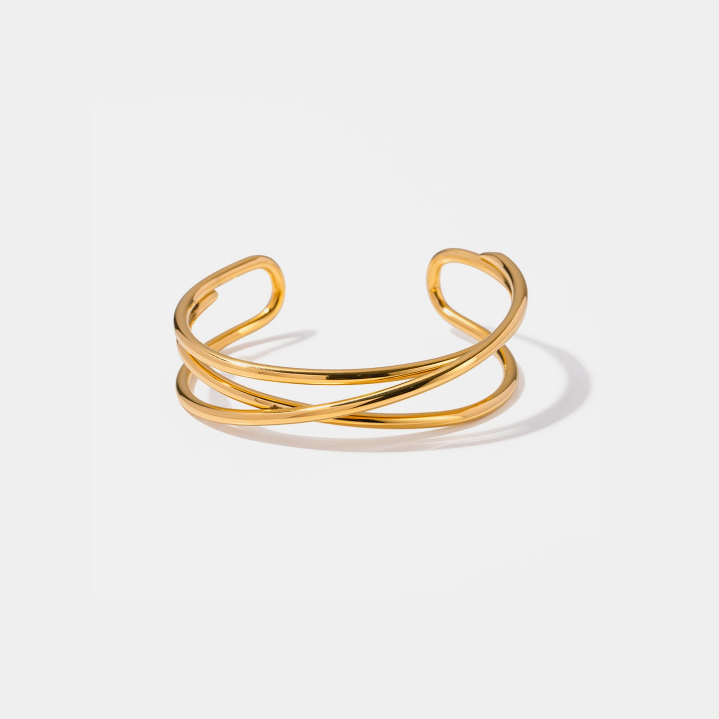 Minimalist 18K Gold-Plated Cuff