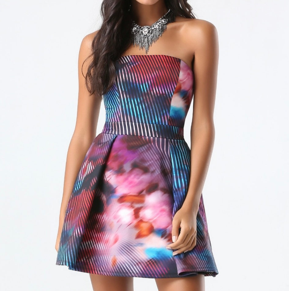 Bebe Czar Print Dress