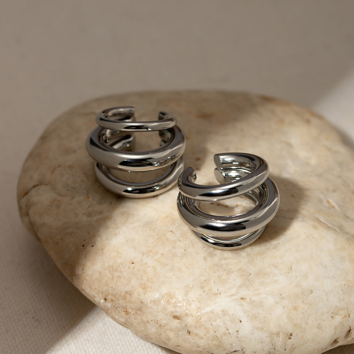 Layered Cuff Earrings