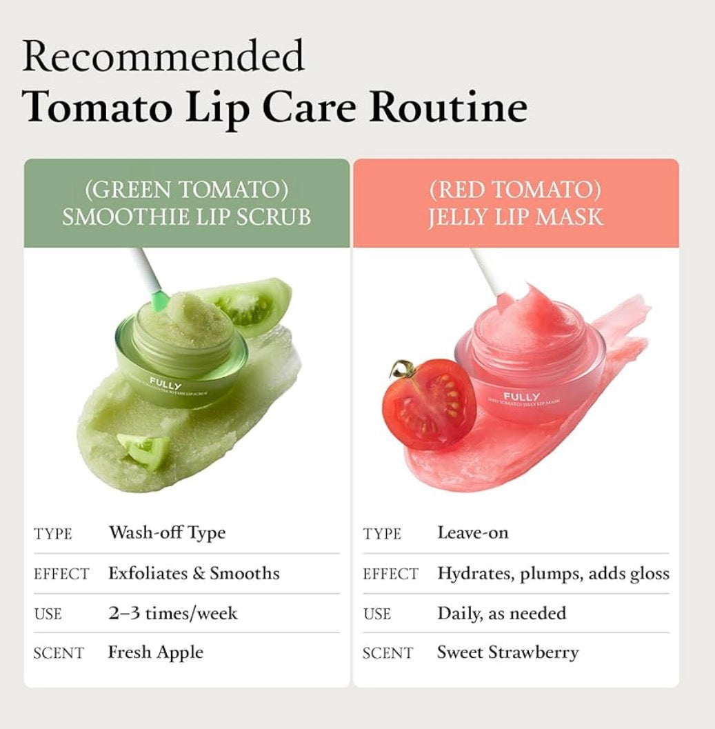 FULLY RED TOMATO JELLY LIP MASK 12g