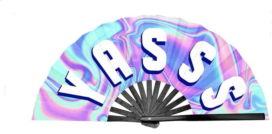 Line Dancing Hand Fan