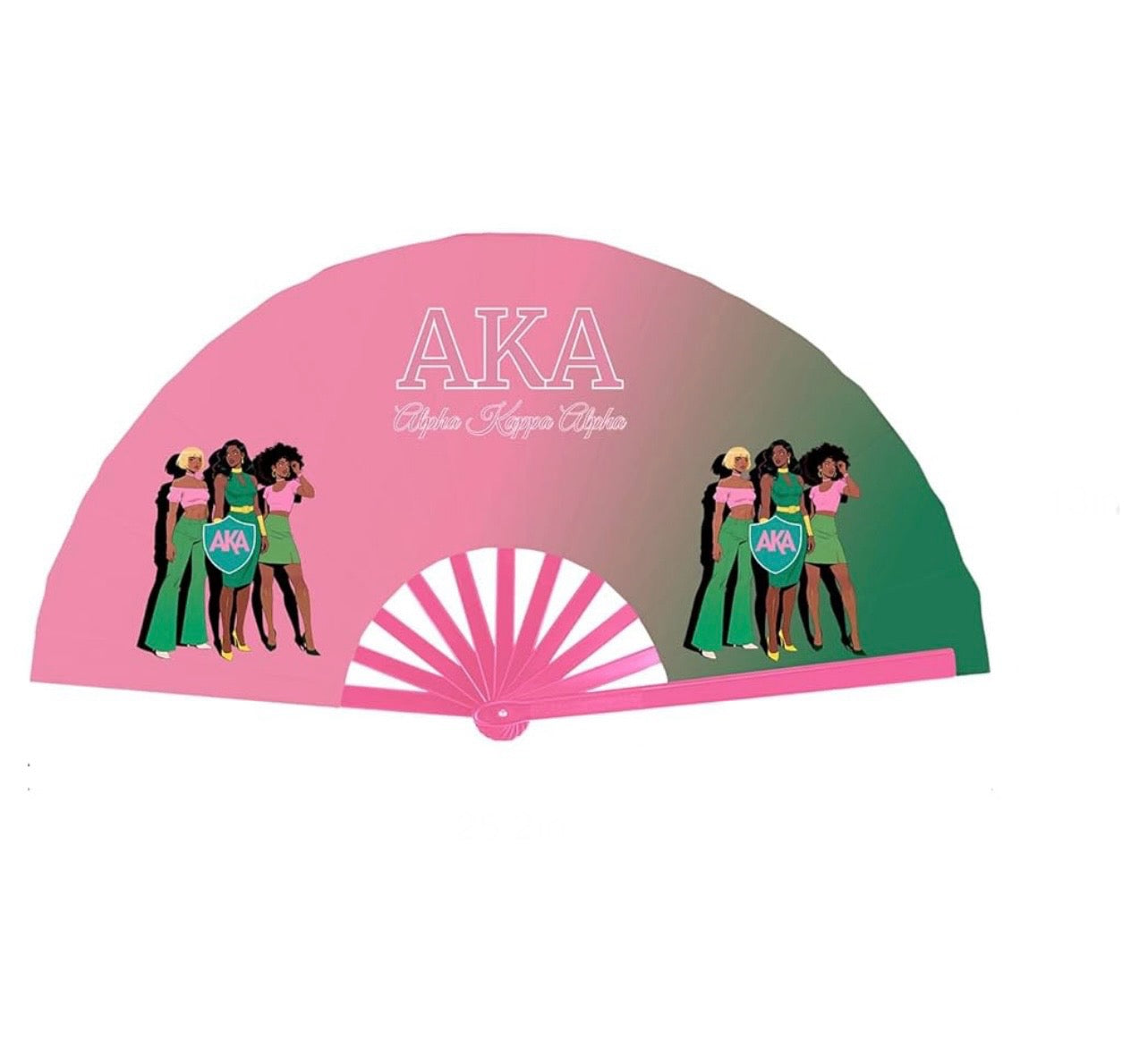 AKA Line Dancing Hand Fan