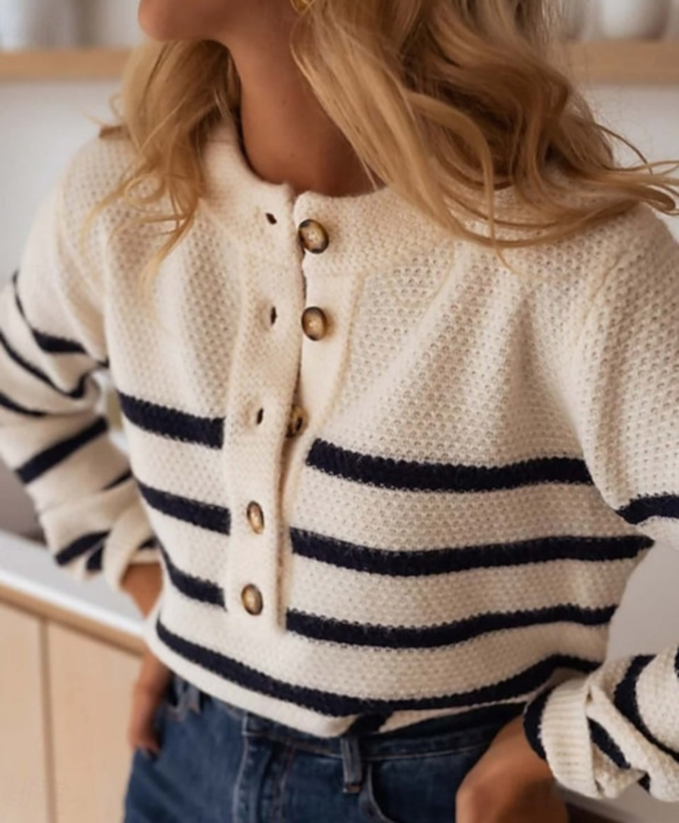 Striped Pullover Sweater