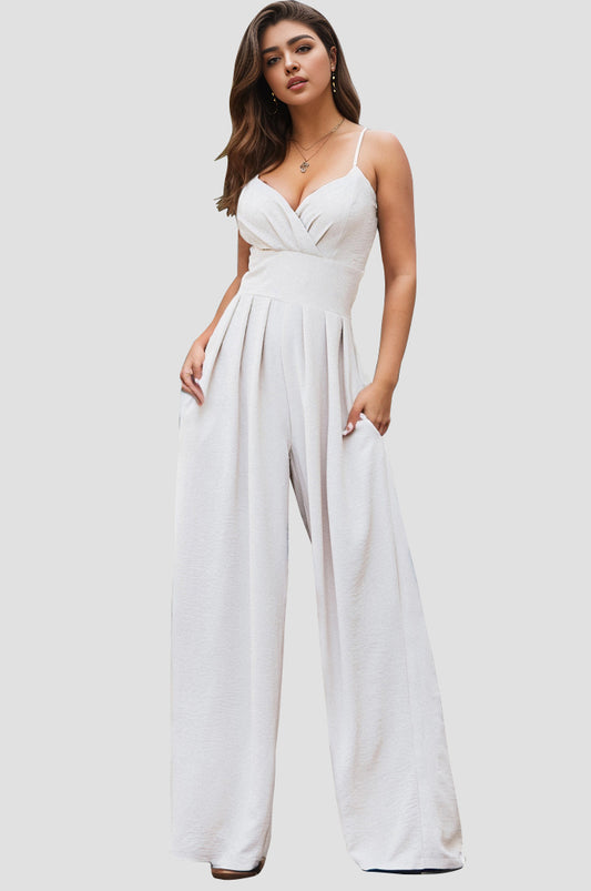 Alvi Wide Leg Jumpsuit