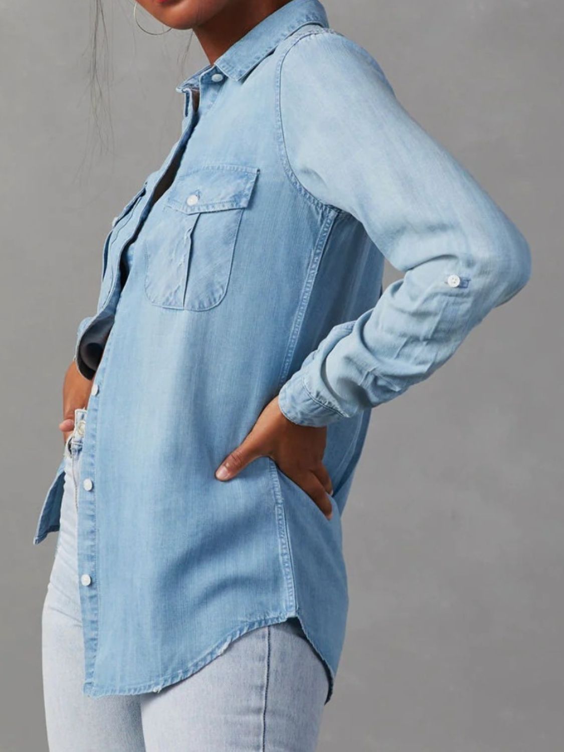 Maisy Denim Top