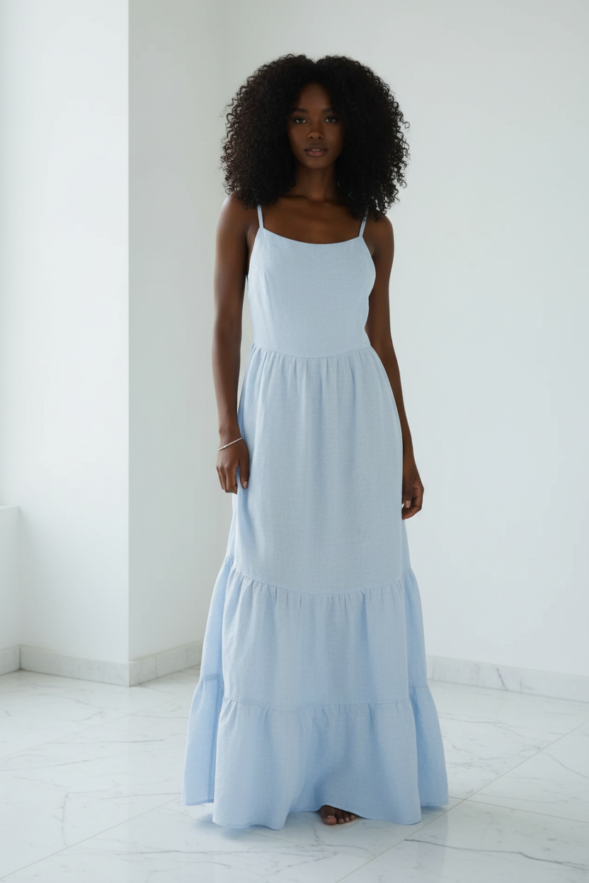 Tiered Maxi Cami Dress