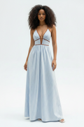 Striped Maxi Dress