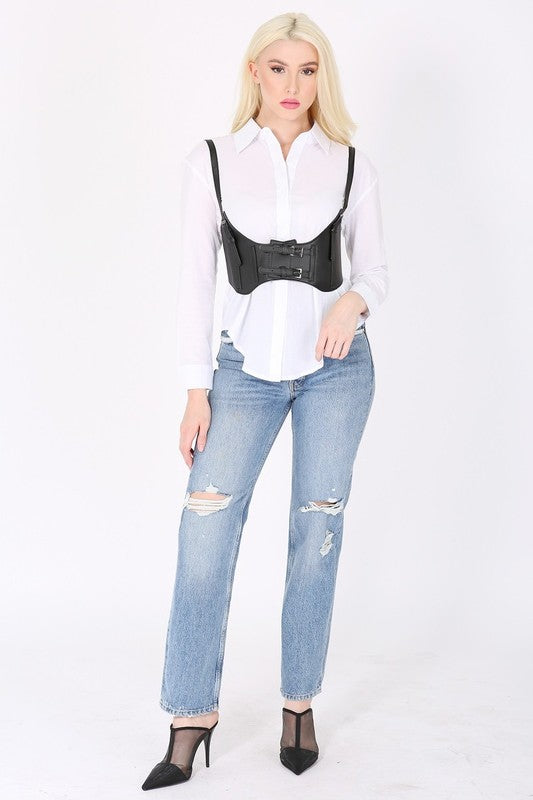 Under-bust Corset Belt