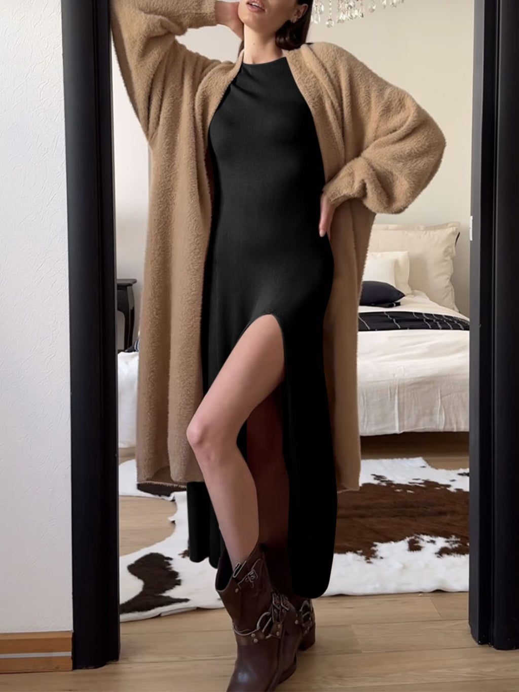 Cate Long Sleeve Dress