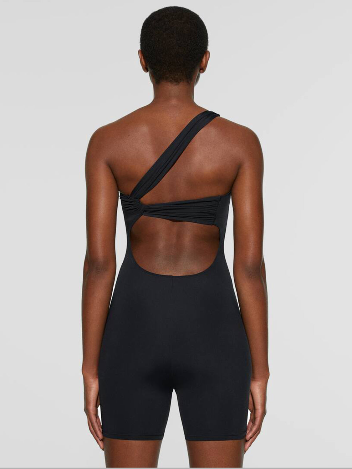 Farida Single Shoulder Active Romper