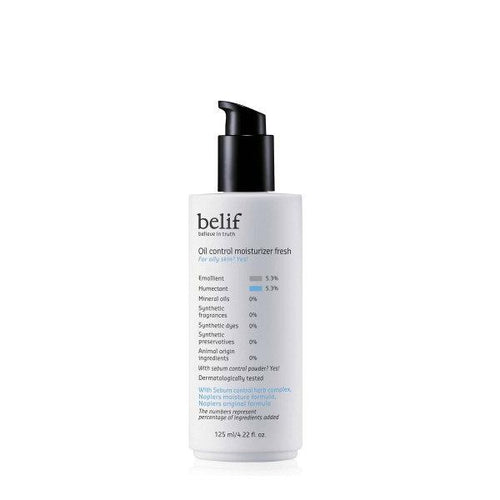 빌리프 오일 컨트롤 모이스처라이저 프레쉬 125ml
