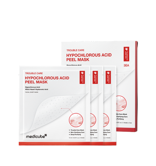 medicube Hypochlorous Acid Peel Mask 13ml X 3ea