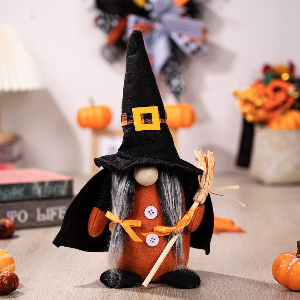 Halloween Faceless Short Leg Gnome