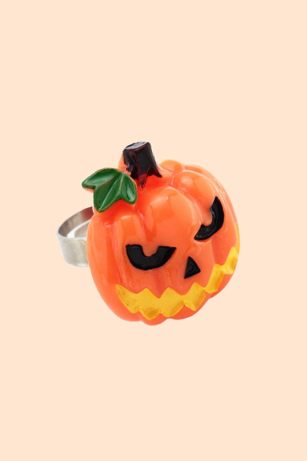 Assorted 4-Pack Resin Halloween Rings