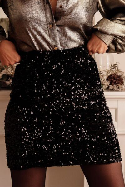 Sequins Me Skirt