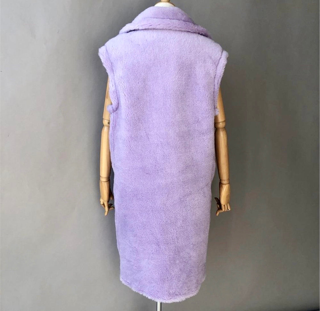 Teddy Bear Long Vest